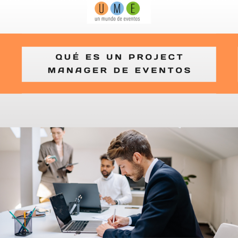 Que es un project manager de eventos